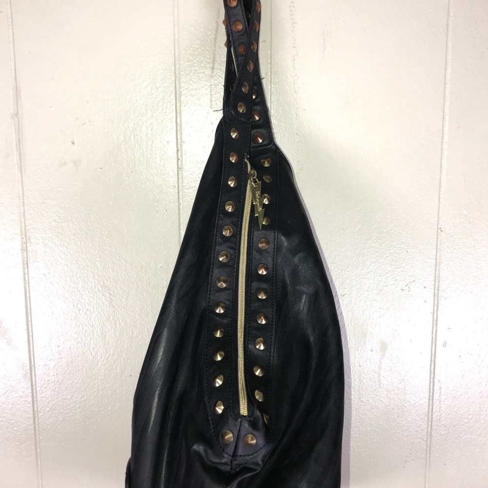 Betseyville Rocket Hobo bag studs well loved - Picture 6 of 15